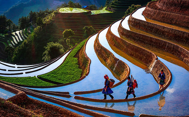 Mu Cang Chai has been recognized as one of the 25 most stunningly beautiful places in the world.